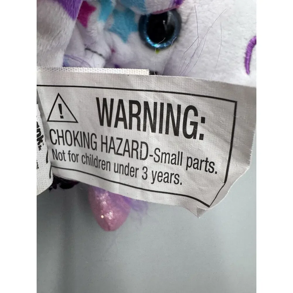 Flip A Zoo Stella Unicorn/ Aki Dragon Sequined Plush 11” Stuffed Animal